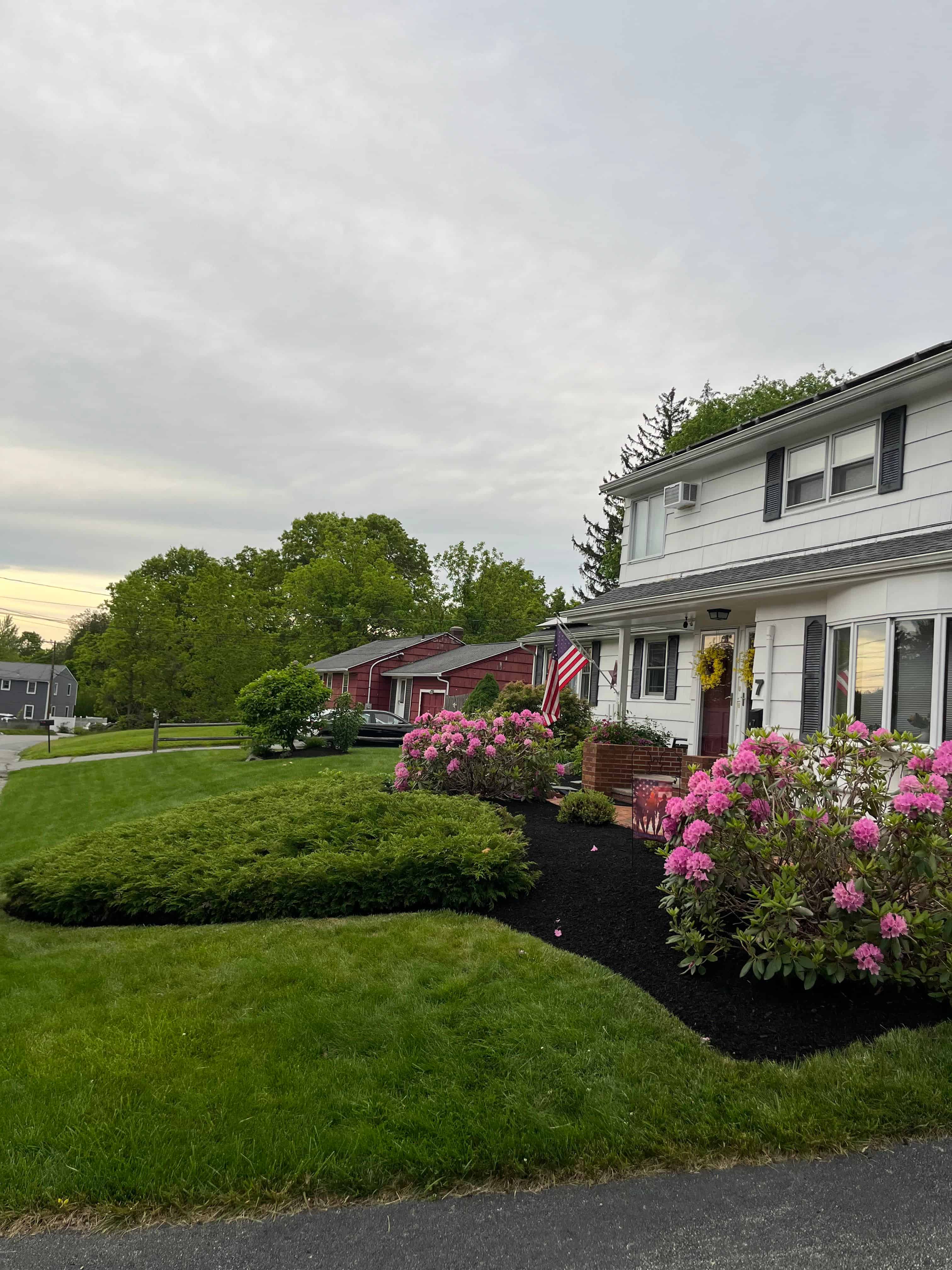 Mulch and Stone Installation image