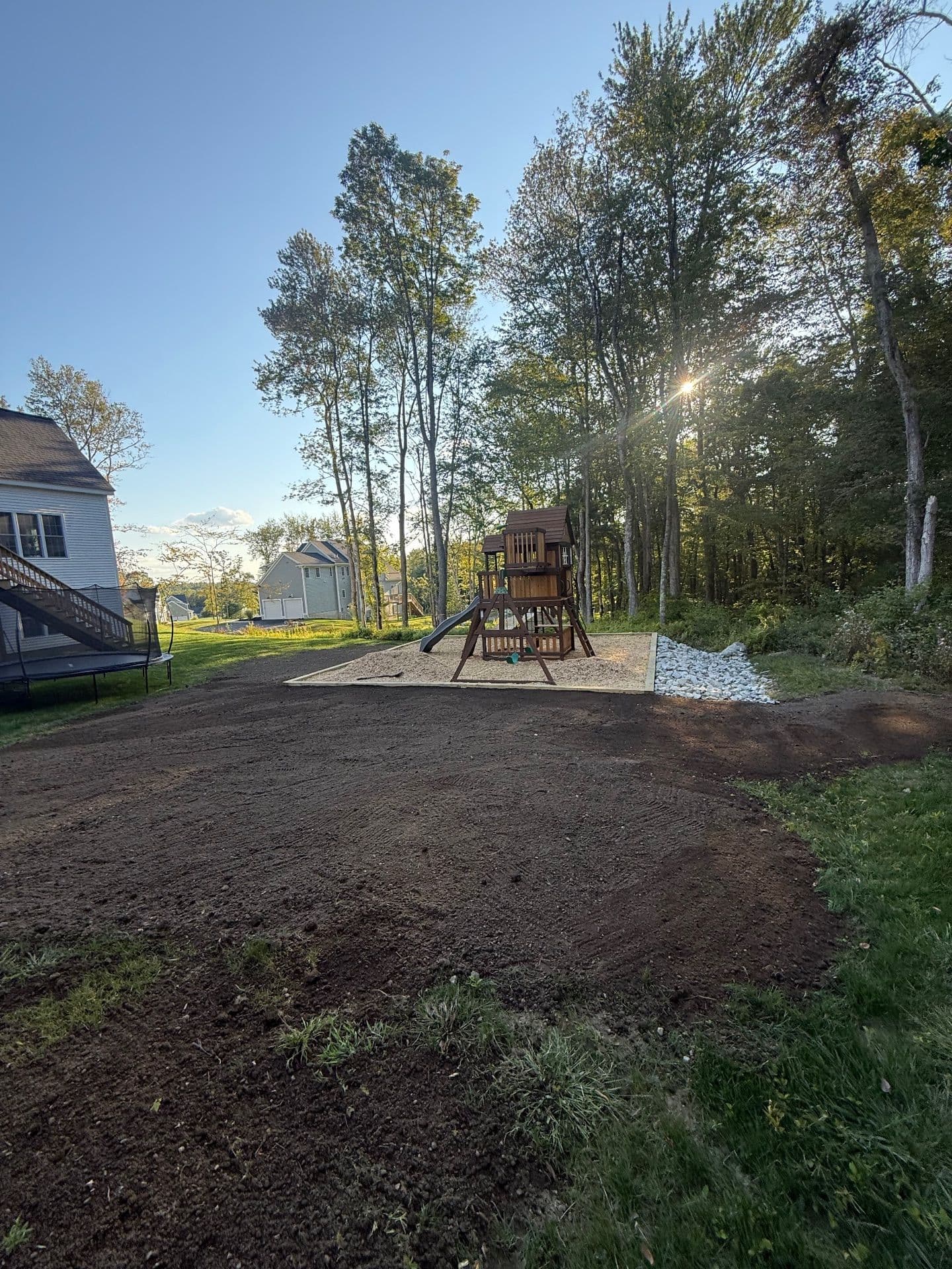 Gallery photos for Backyard Playground Installation for Family Fun: Image #1
