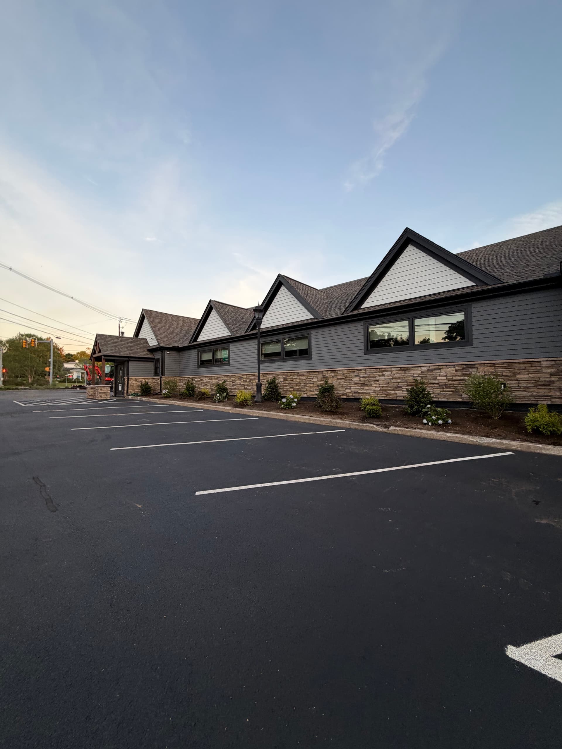 Gallery photos for Full Landscape Removal and Replanting at a Medway Restaurant: Image #3