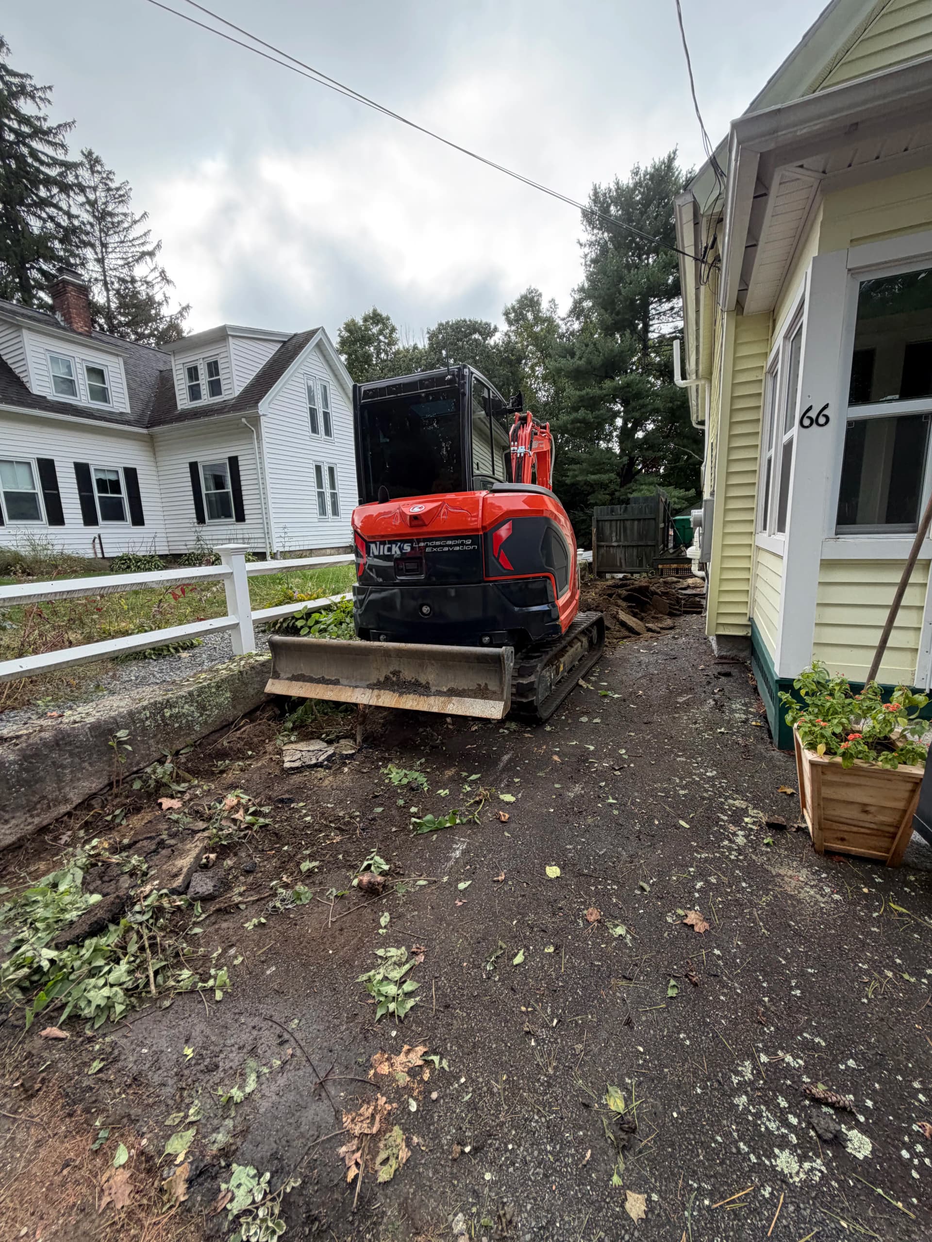 Gallery photos for Whitesville Driveway Dug Out and Built Right From the Ground Up: Image #1