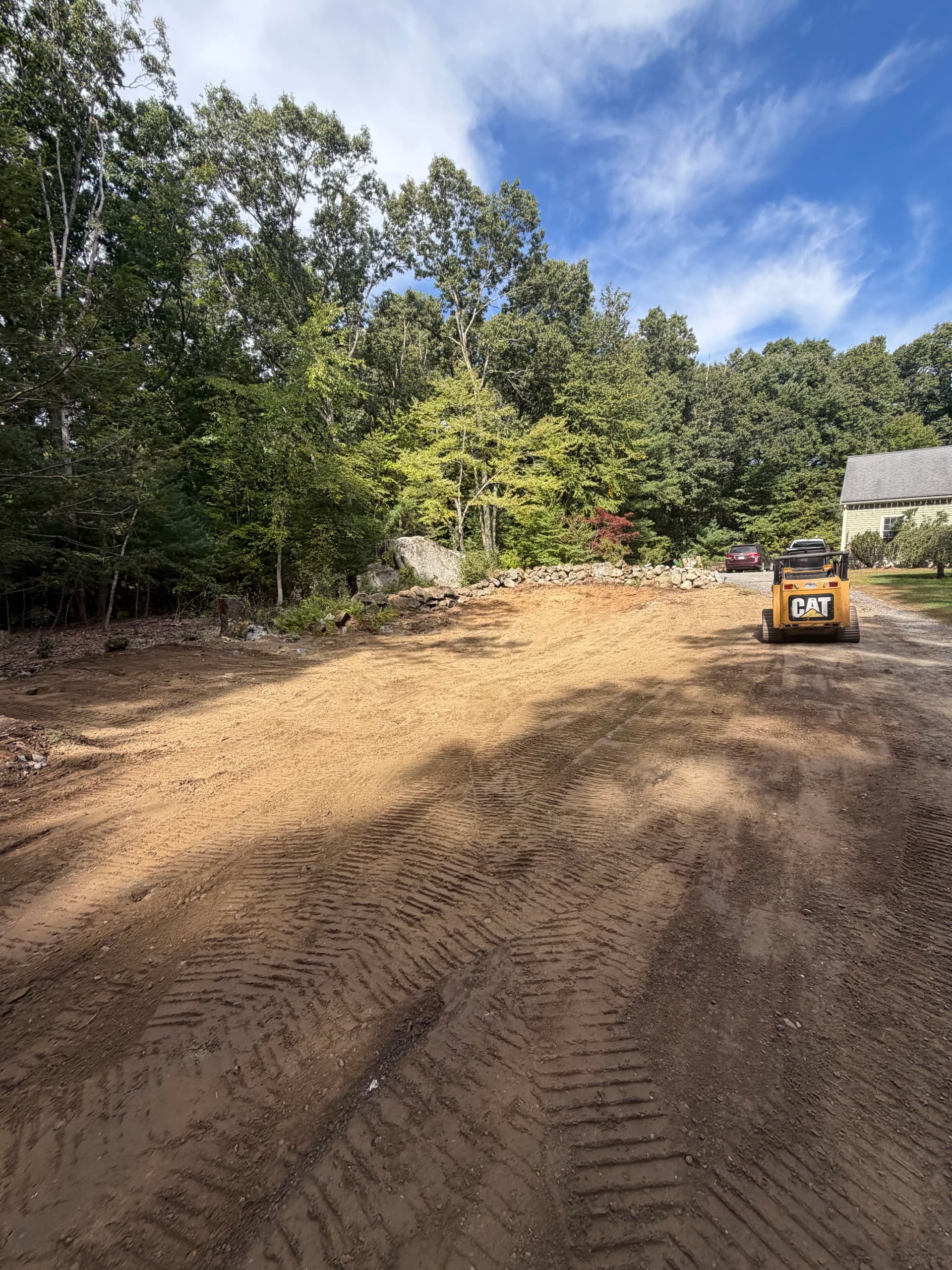Gallery photos for Garage Site Prep - Stumps, Ledge Rock, and Grading Done Right: Image #5