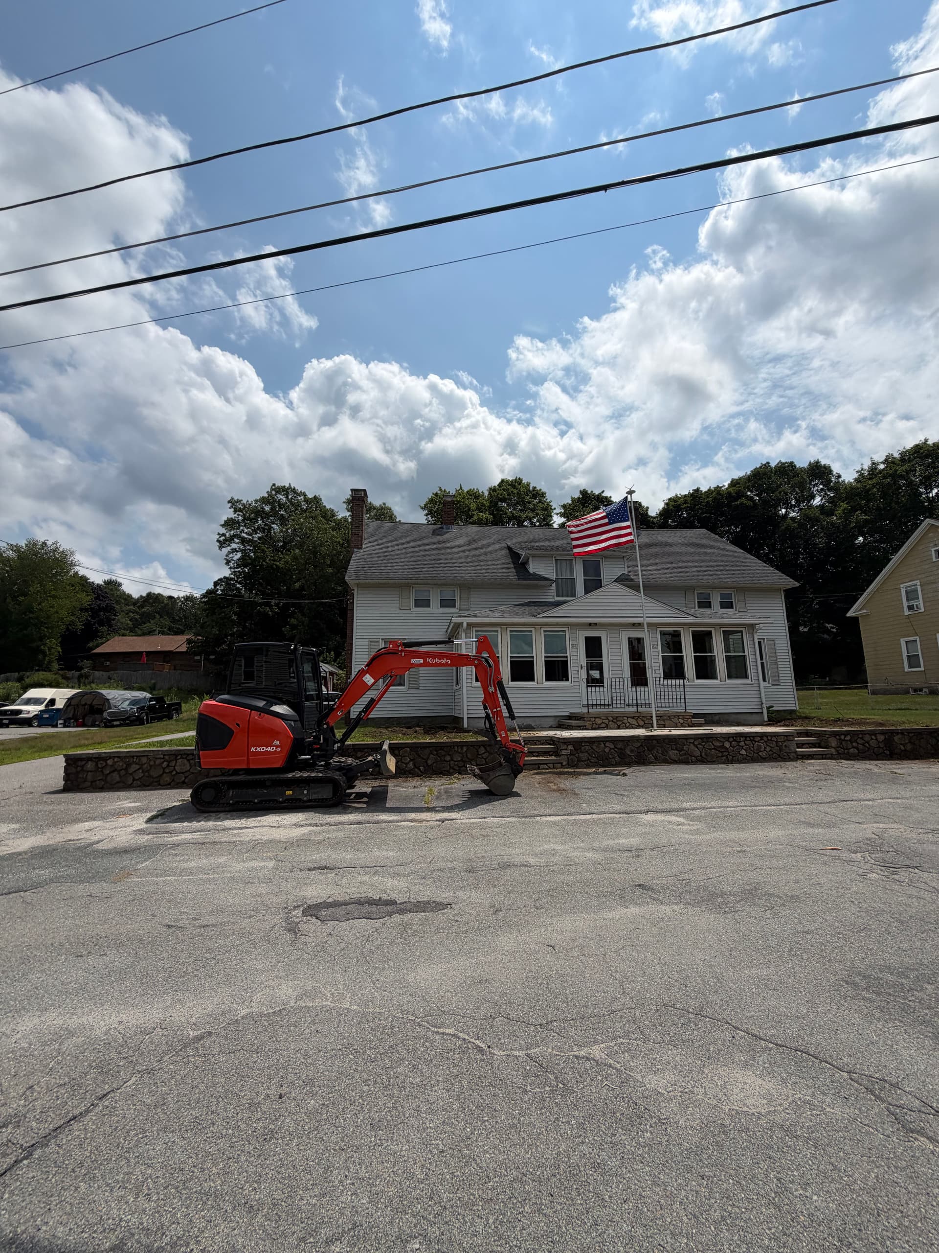 New Landscape Design Gives Northbridge MA Home Fresh Curb Appeal image