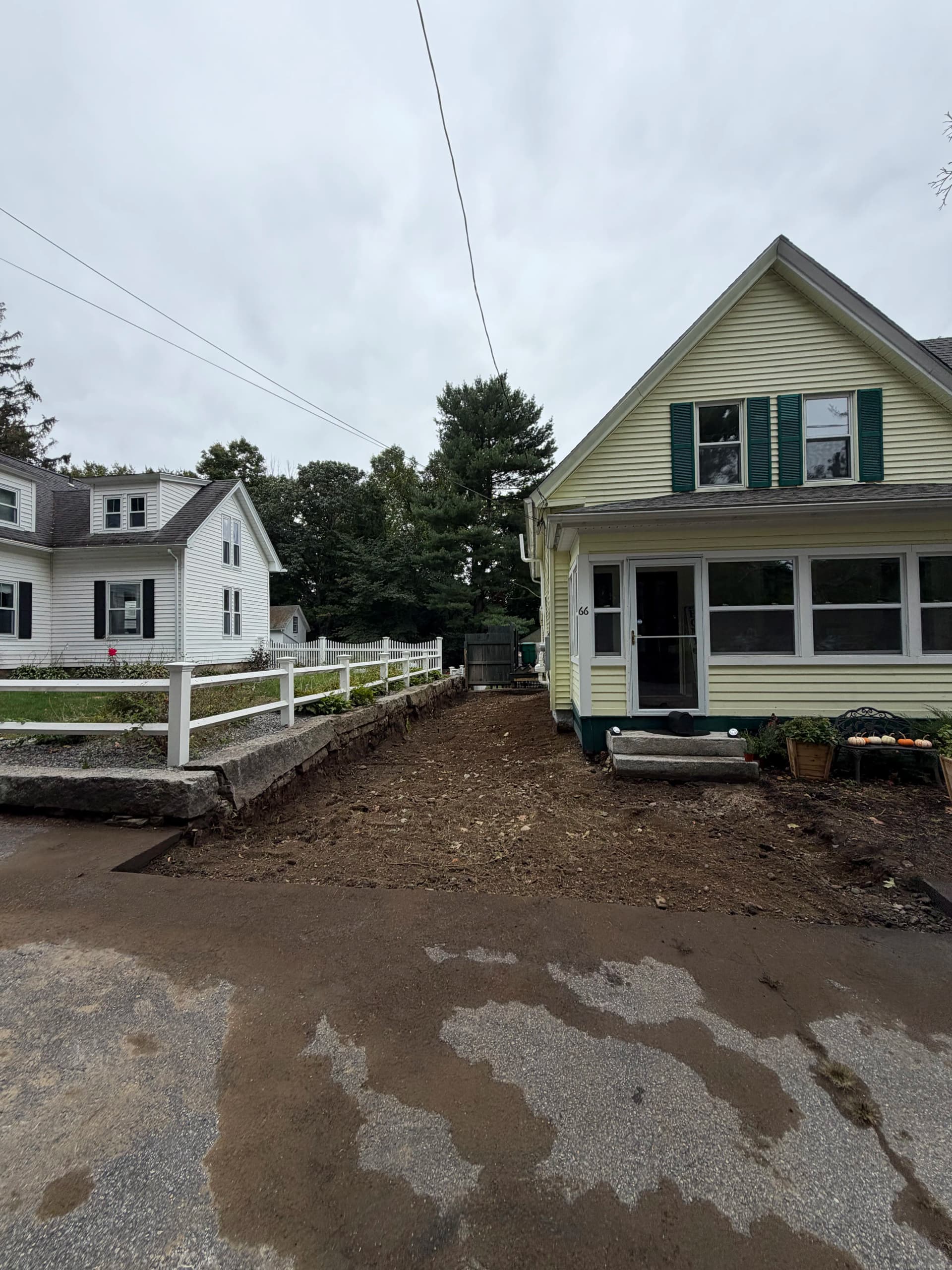 Gallery photos for Whitesville Driveway Dug Out and Built Right From the Ground Up: Image #3