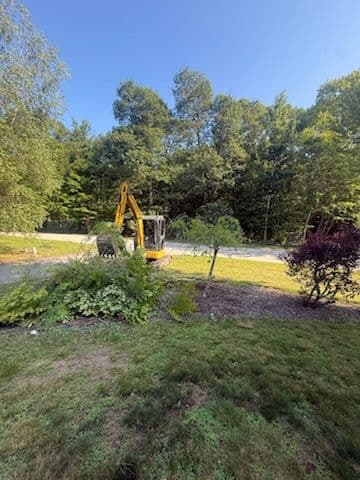Complete Yard Transformation in Douglas MA