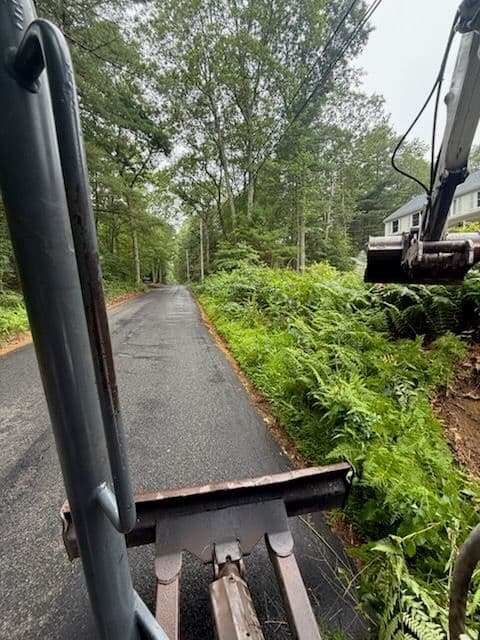 Project Stunning Road Embankment Makeover with Natural Wood Chips image