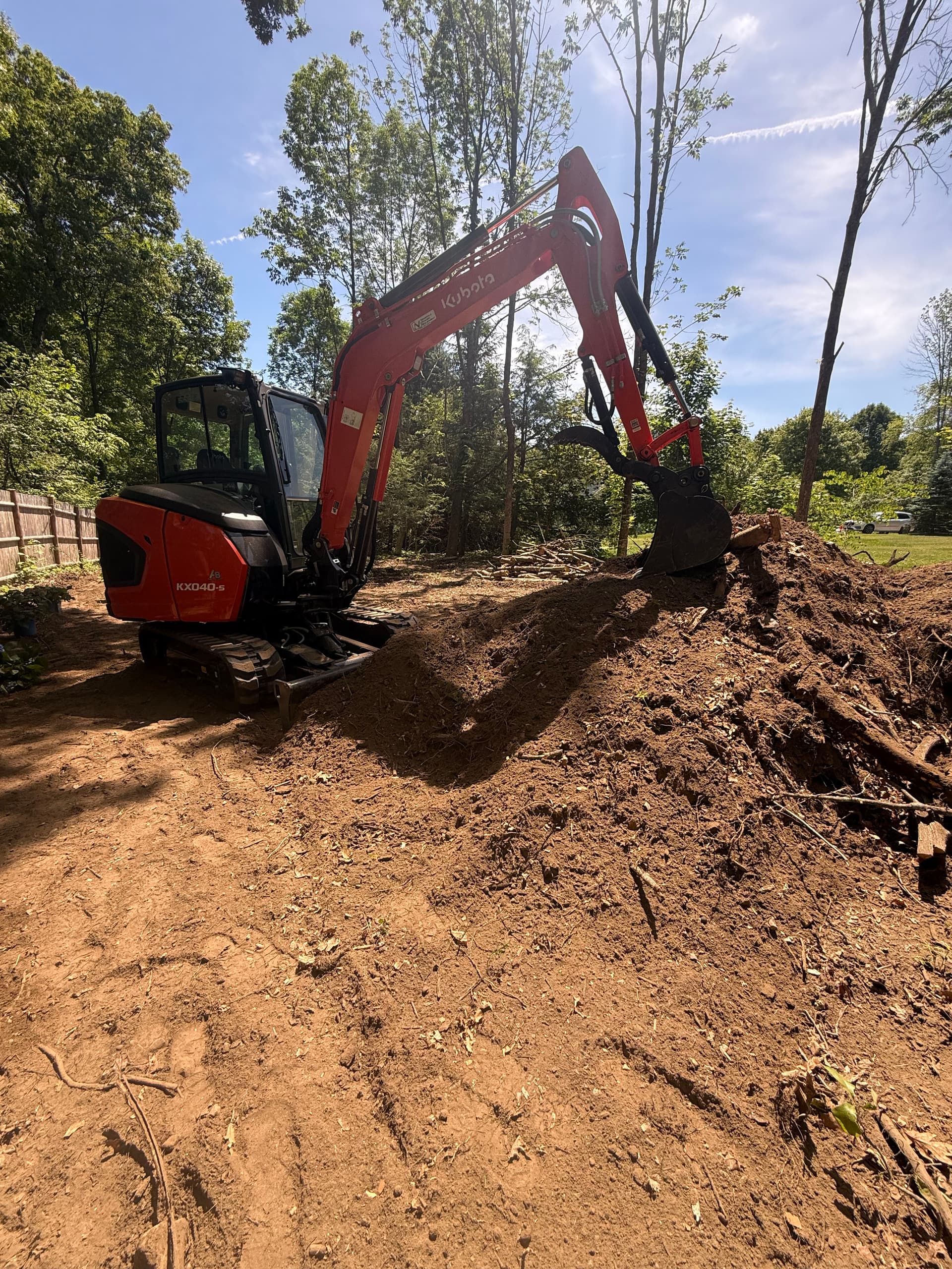Gallery photos for Land Clearing and Excavation Work in Douglas: Image #1
