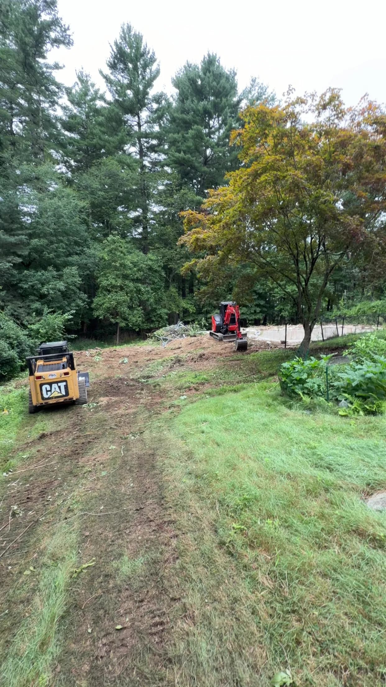 Gallery photos for In-Ground Pool Demo and Yard Reclaim in Millis MA: Image #3