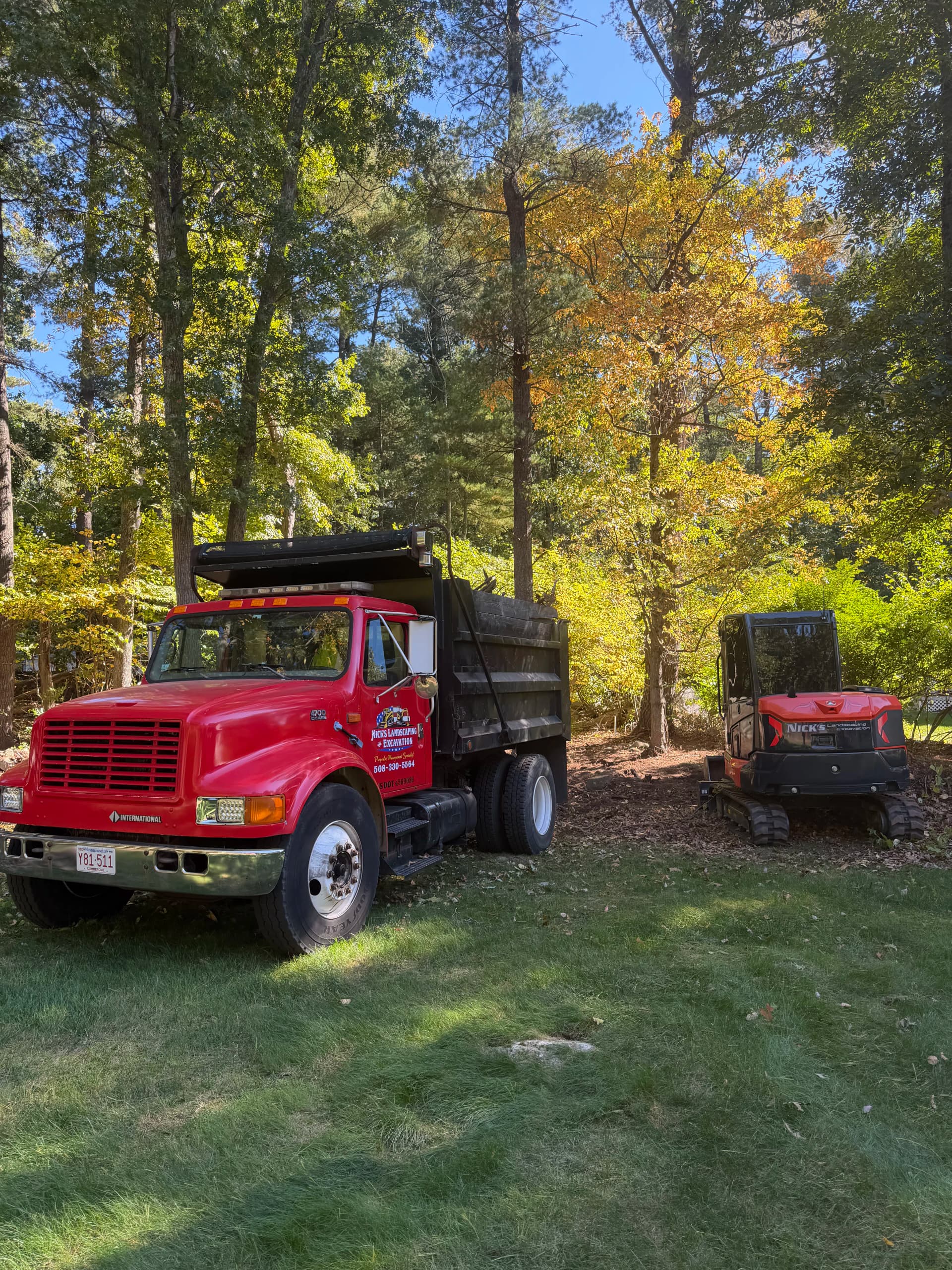 Gallery photos for Yard Expansion and Land Clearing in Hopkinton: Image #3