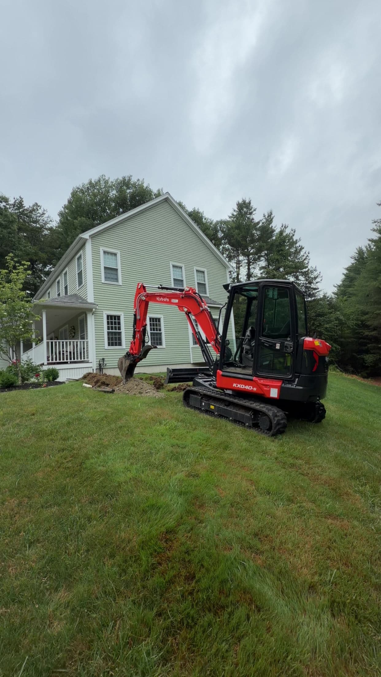 Downspout Drainage Fix Keeps This Upton Home Dry image