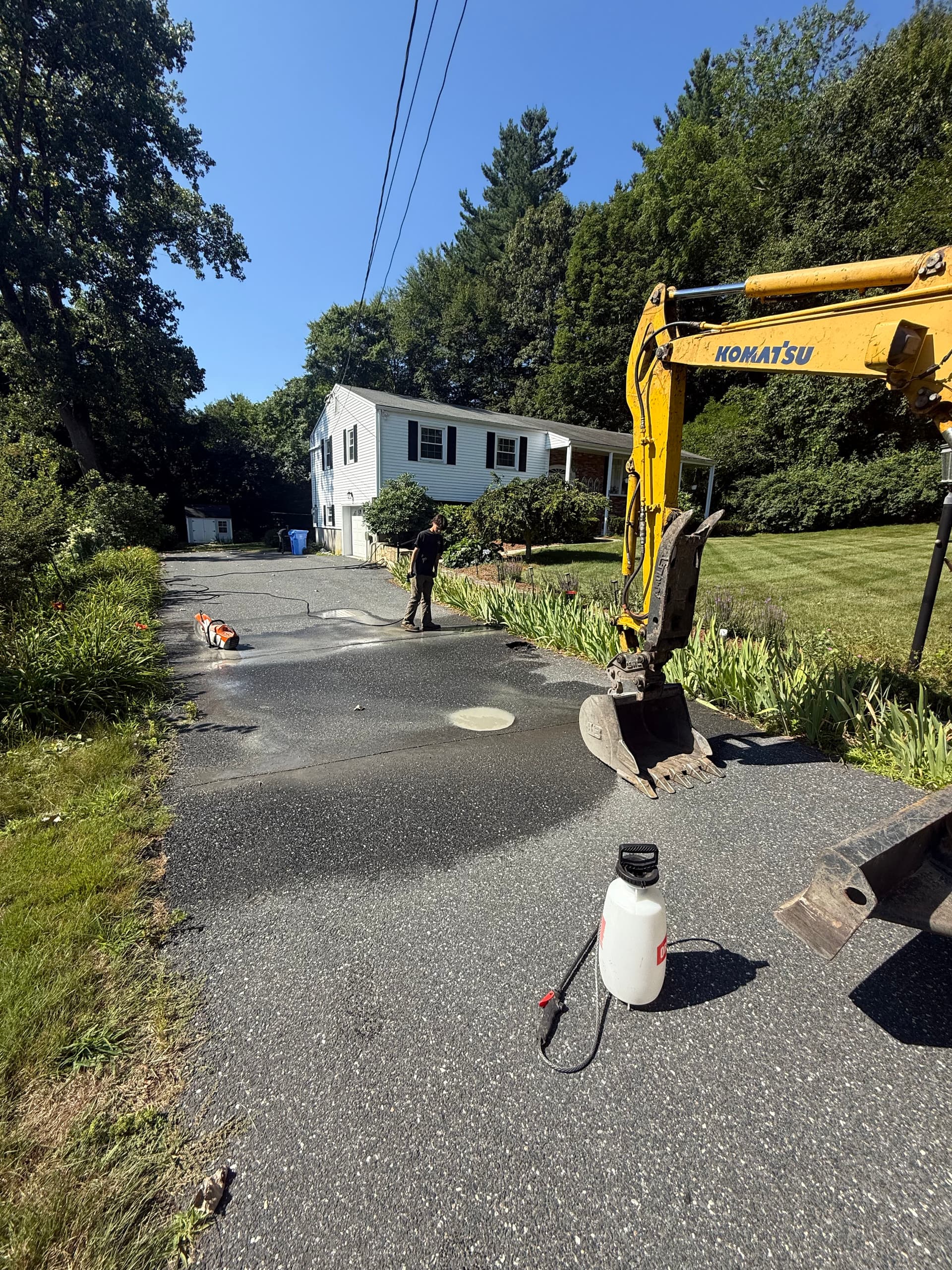 Comprehensive Driveway Restoration Solves Sinking Issues image