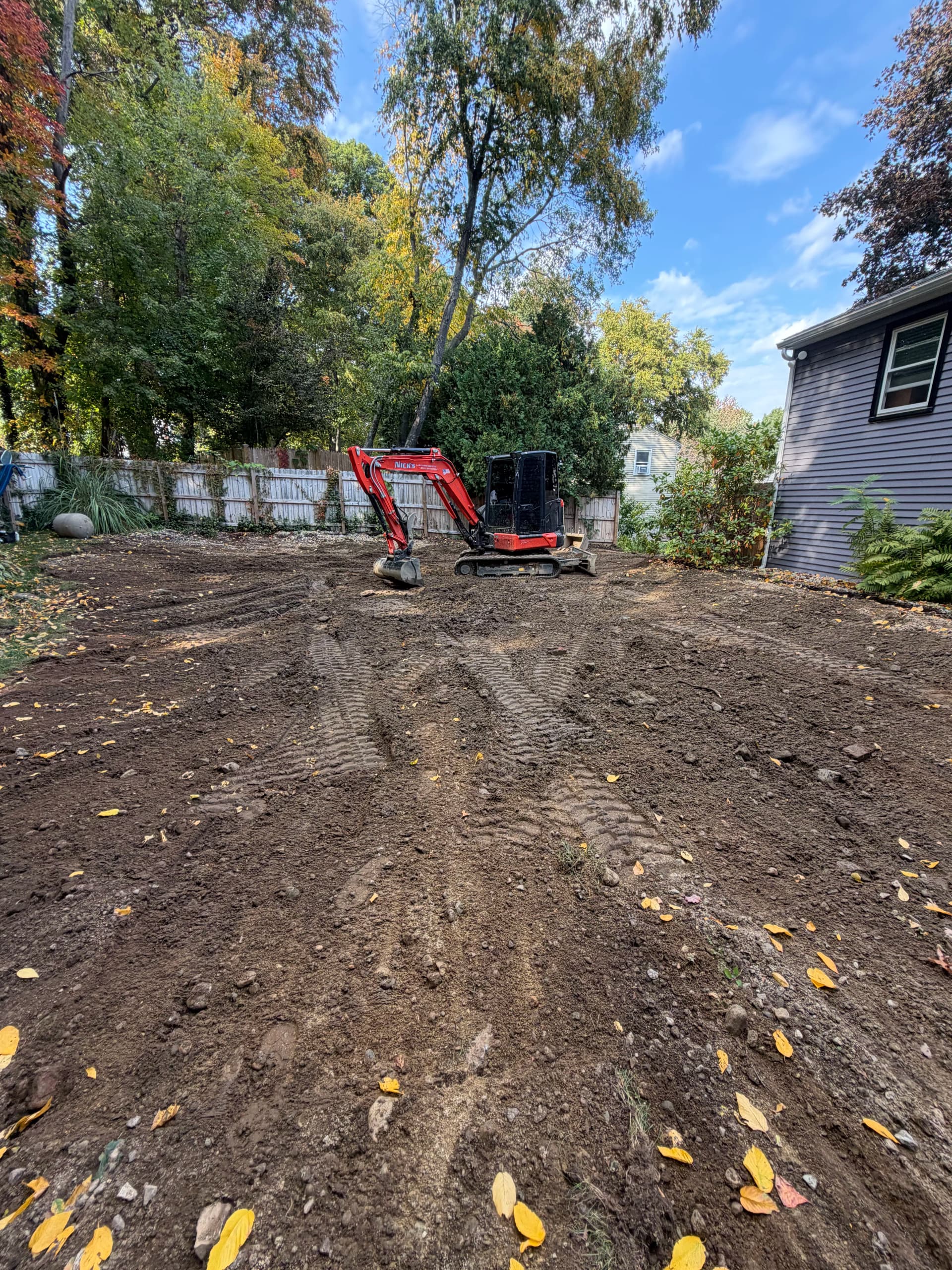 Gallery photos for Inground Pool Demo Complete in Milford MA: Image #2