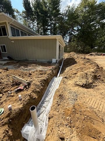 Gallery photos for Drainage Solutions and Temporary Driveway Installation for Renovated Home: Image #3